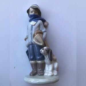 Vintage Lladro #5220 WINTER